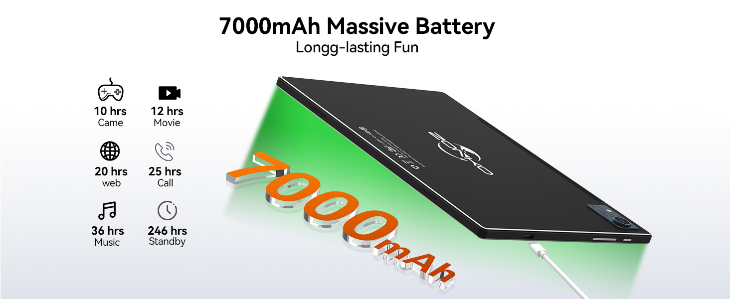 7000mah